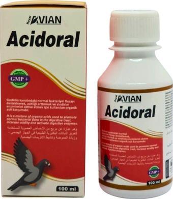 Royal Ilaç Acidoral 100 Ml. Kanatlılarda Ve Kuşlarda Ishal Destekleyici