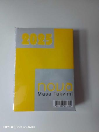 Nova Masa Takvimi Yedeği Blok 2025