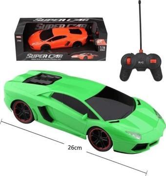 Toysan Oyuncak Pilli Uzaktan Kumandalı Süper Araba 1:16 Super Car Lam-B TOY-39 (Karışık Renk 1 Adet)