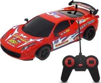 Toysan Oyuncak Uzaktan Kumandalı Şarjlı Süper Araba 1:12 Racing Super Car Fer TOY-10