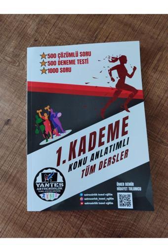 Yantes Antrenörlük Temel Eğitim 1. Kademe 1000 Soruluk Yardımcı Kaynak Kitap