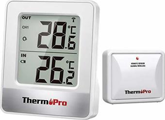 ThermoPro TP200C Wifi İç-Dış Mekan Dijital Sıcaklık Termometre