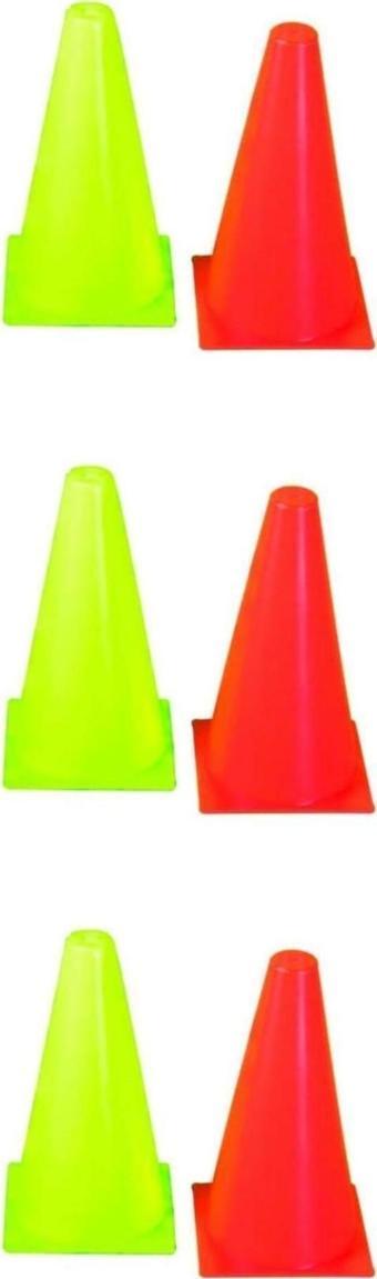 Hsport Yüksek Kalite 6 Adet Antreman Hunisi Futbol Basketbol Voleyol Idman 17 Cm Huni