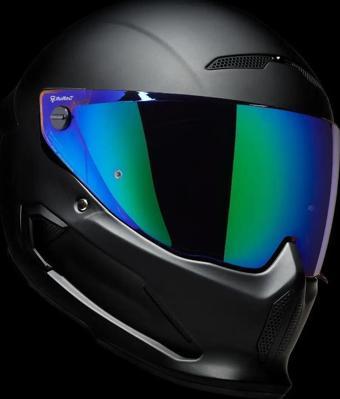 Ruroc ATLAS 3.0/4.0 VISOR-GREEN IRIDESCENT Kask Camı - Vizör Iridium Yeşil