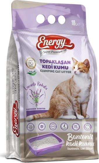 Pet Food Energy Bentonit Kedi Kumu Lavanta Kokulu 10 Lt.