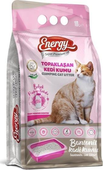 Pet Food Energy Bentonit Kedi Kumu Pudra Kokulu 10 Lt.