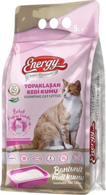 Pet Food Energy Bentonit Kedi Kumu Pudra Kokulu 5 Lt.