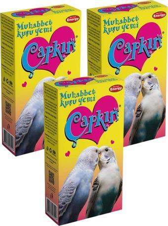 Pet Food Energy Çapkın Muhabbet Kuşu Yemi 300 G - 3 Adet