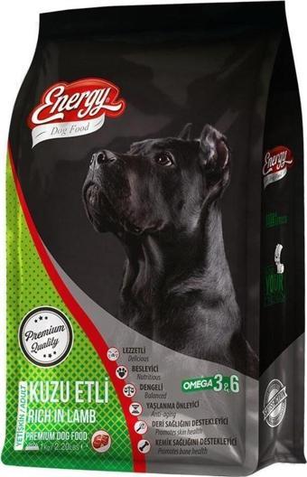 Pet Food Energy Dog Food Energy Kuzu Etli Yetişkin Köpek Maması 1 Kg