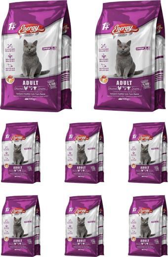 Pet Food Energy Gurme Yetişkin Kedi Maması 500 G - 8 Adet