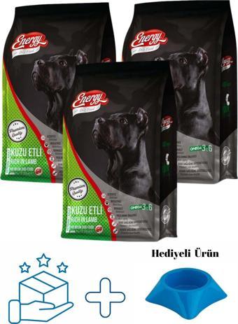 Pet Food Energy Kuzu Etli Yetişkin Köpek Maması 1 Kg - 3 Adet