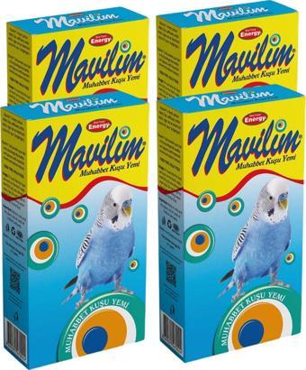 Pet Food Energy Mavilim Muhabbet Kuşu Yemi 300 G - 4 Adet