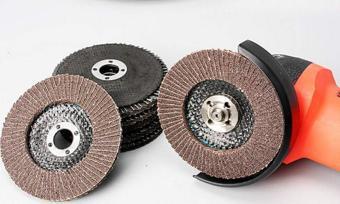 115 Çap 23 mm Spral Zımpara Diski Spral Flap Disk Zımpara Spral Taşlama Diski 