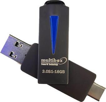 Multibox 16 GB USB3.0 Type-C Flash Bellek