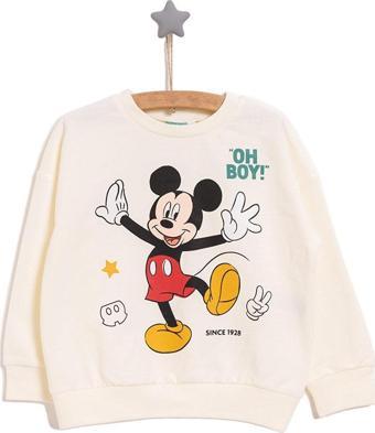 Mickey Mouse Erkek Sweatshirt Erkek Bebek