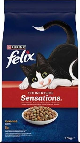 Felix Sığır Ve Tavuk Etli Kedi Kuru Maması 7.5 Kg