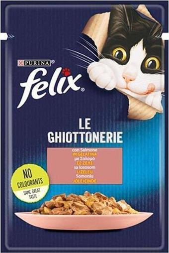 Felix Somonlu Yetişkin Kedi Pouch 85 Gr X 10 Adet