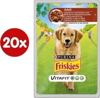 Friskies Frıskıes Adult Dog Lamb 100 G X 20 Adet
