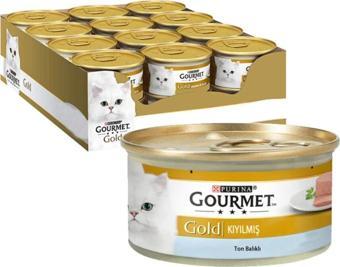Gourmet Gold Kıyılmış Ton Balıklı Kedi Yaş Mama 85 Gr. 24 Lü Paket
