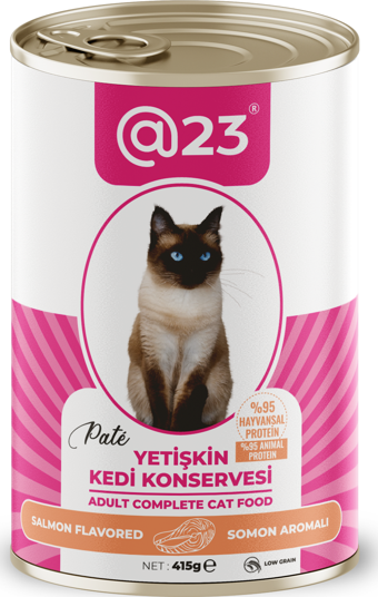 @23 Yetişkin Kedi Konservesi Somon Aromalı 415 g