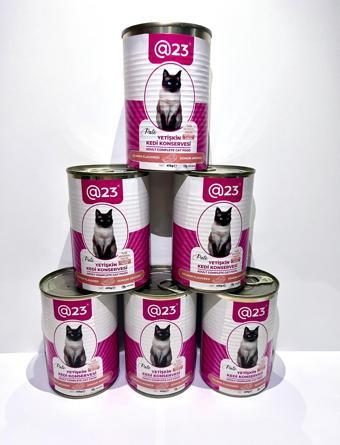 @23 Yetişkin Kedi Konservesi Somon Aromalı 415 g x 6 adet