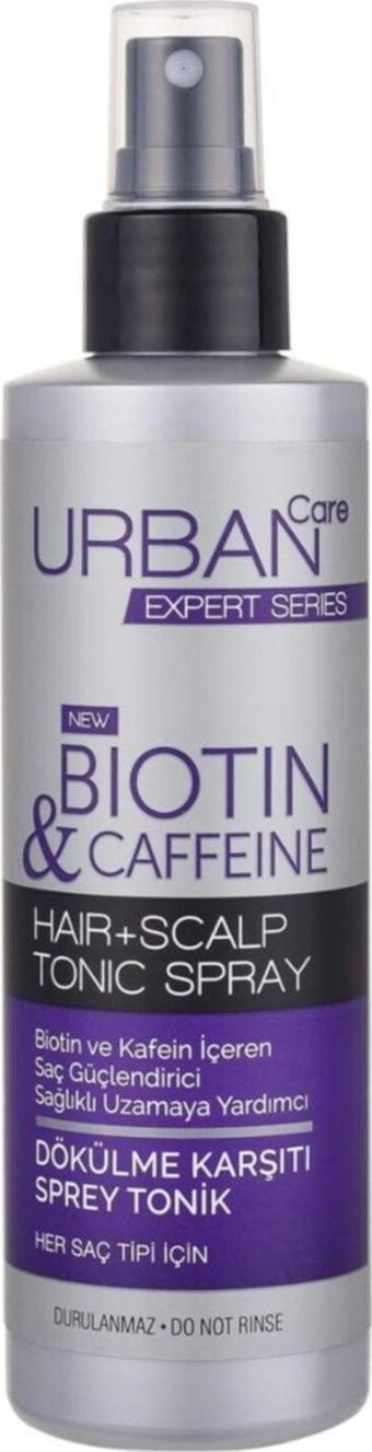 Urban Care Expert Series Biotin & Caffeine Hair + Scalp Tonic Spray 200Ml