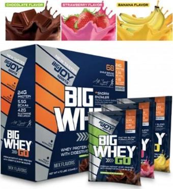 Bigjoy BigWhey Go Whey Protein Tozu 68 Mix Paket