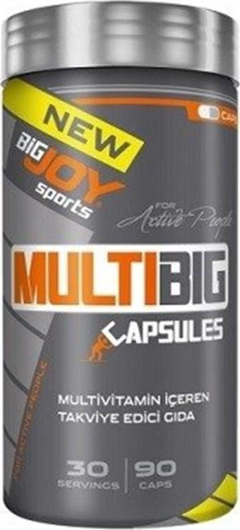 BigJoy Multibig Capsules 90 Kapsül Multivitamin