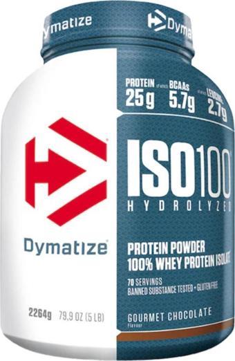 Dymatize Iso 100 Hydrolyzed Whey Protein Tozu 2264 gr