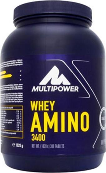 Multipower Whey Amino 3400 300 Tablet Amino Asit