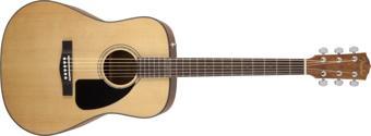 Fender CD-60 V3 DS Dreadnought Natural Akustik Gitar