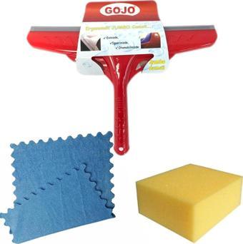 Gojo Cam Çekçek Büyük + Mikrofiber Bez+ Sünger