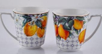 Lamedore Lemons Serisi 2 li Mug Set 350 cc 1JYC-309