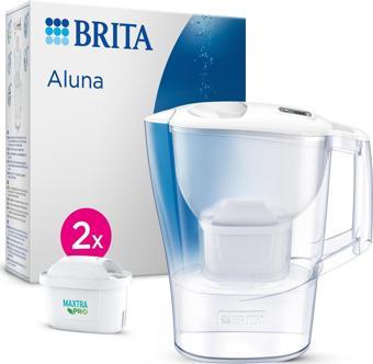 Brita Aluna Cool 2x Maxtra Pro All-In-1 Filtreli Su Arıtma Sürahisi - Beyaz