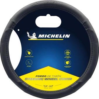 Michelin MC1000N Premium Suni Deri Direksiyon Kılıfı SİYAH