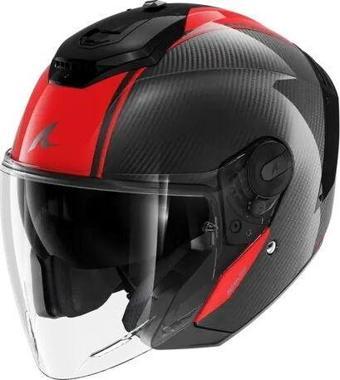 Shark Rs Jet Carbon Skın Açık Kask