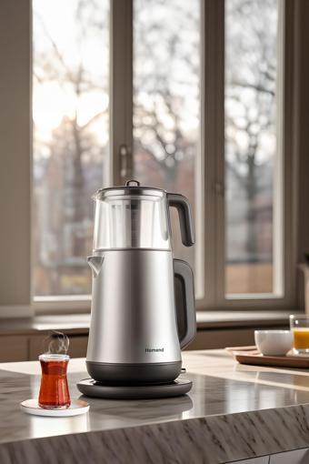 Royaltea Elegant 1777H Inox Çay Makinesi