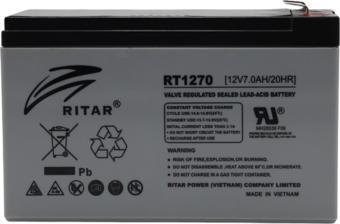 RİTAR 12V 7AH BAKIMSIZ KURU TİP AGM VRLA AKÜ