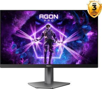 AOC AGON PRO 24.1" AG246FK 540Hz 0.3ms HDMI DP AdaptiveSync Pivot HDR400 Ultra-Fast TN eSports Gaming Monitör