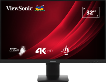 ViewSonic 32” VG3208-4K-HD 4Ms 60Hz UHD VA Panel 4K Yükseklik Ayarlı Monitor