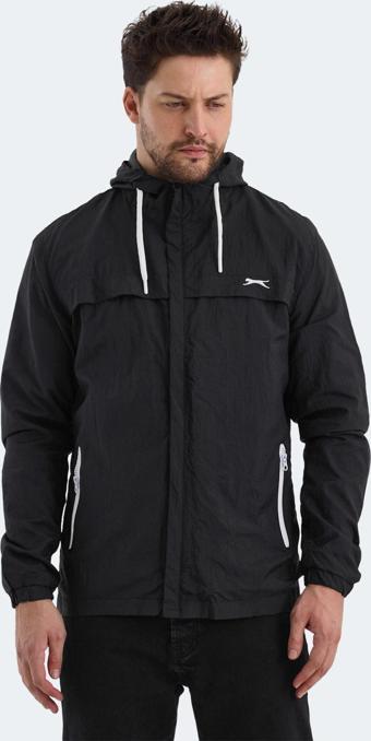 Slazenger HANGA Erkek Yağmurluk Siyah