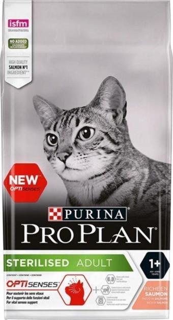 Pro Plan Sterilised Kısır Kedi Maması Somonlu 3Kg