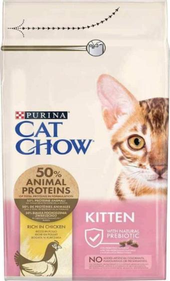 Cat Chow Kitten Tavuklu Yavru Kedi Maması 15 Kg