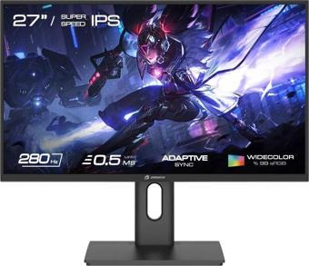 GameBooster GB-2729FF 27" 280Hz 0.5ms HDMI DP FreeSync G-Sync Pivot HDR10 FHD SS IPS Gaming Monitör (0)