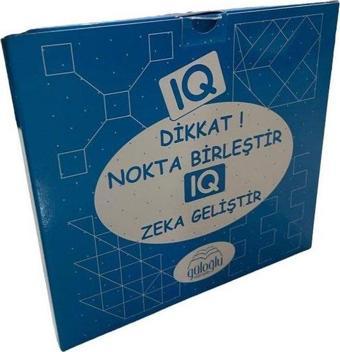 Dikkat! Nokta Birleştir IQ Zeka Geliştir Kutulu Set - 32 Oyun 18 Kart - Kolektif  - Güloğlu