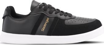 Slazenger MALKHAZ Erkek Sneaker Ayakkabı Siyah / Beyaz