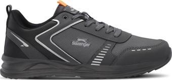Slazenger GOLDEN I Büyük Beden Erkek Sneaker Ayakkabı Koyu Gri