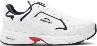 Slazenger MOSS Erkek Sneaker Ayakkabı Beyaz / Lacivert / Kırmızı