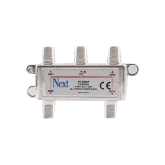 Next YE-2504A Splitter 4 Çıkışlı Uydu Bölücü