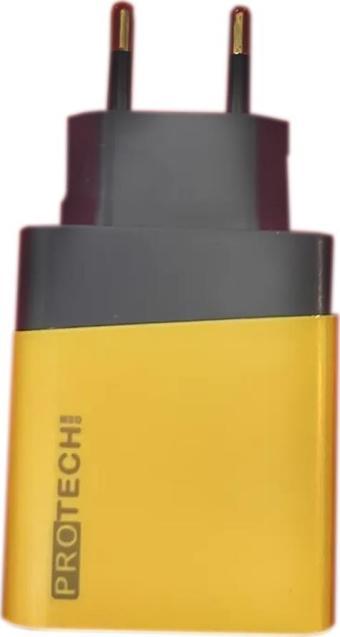 Protech TypeC ve Usb 3.0 Hızlı Şarj Adaptörü